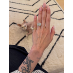 diamond and pink engagement ring, pink diamond engagement ring