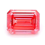 1.49 Ct vivid pink radiant cut lab grown diamond with intense color, premium loose diamond for statement engagement jewelry