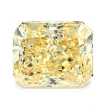 1.11 Ct Fine lab grown diamond Intense yellow gemstone with rich hue and sparkle for elegant ring designs