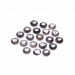 round cut diamond, salt and pepper diamond, loose natural diamond, 3 ct natural diamond