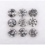 salt and pepper round diamond and salt and pepper engagement ring collection