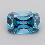 1.66 Ct Fancy ViVid Blue Cushion cut lab grown diamond for custom jewelry use