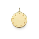 sapphire pendant with minimalist pendant necklace style and antique gold pendant luxury finish.