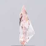 orange pink colour diamond pear Shaped Fancy Orange Pink Lab Grown Diamond