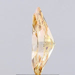 fancy intense pinkish orange colour diamond gia certified lab grown diamond certification CVD diamond