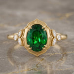 White gold diamond ring with premium sparkling engagement design