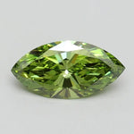 1.5 Ct Fancy Vivid Green Marquise Lab Grown Diamond Elegant Timeless Jewelry