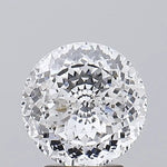 2.79 Ct fancy white round cut lab grown diamond with brilliant sparkle elegant luxury loose stone for fine jewelry design