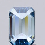 vivid blue colour diamond emerald Cut Fancy Vivid Pink Lab Grown Diamond