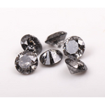 round cut natural salt and pepper diamond and wedding band collection