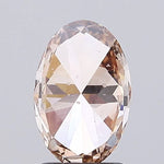 fancy brown oval brilliant fancy brown lab grown diamond si1 natural diamond