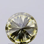 fancy yellow colour diamond round brilliant fancy yellow lab grown diamond