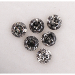 round cut natural salt and pepper diamond and wedding band collection
