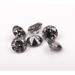 round cut natural salt and pepper diamond and wedding band collection