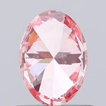 fancy vivid pink colour diamond cvd lab grown diamonds market IGI fancy pink oval diamond
