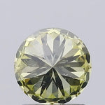 fancy yellow colour diamond round brilliant fancy yellow lab grown diamond si2