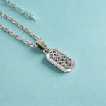 Gold pendant for men designed with modern pendant necklace and luxury pendant detailing.
