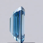 vivid blue colour diamond emerald Cut Fancy Vivid Pink Lab Grown Diamond