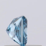 fancy vivid blue colour diamond cvd lab grown diamonds princess brilliant blue vs1