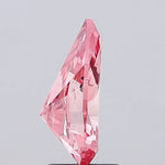 vivid pink colour diamond pear cut fancy vivid pink lab grown natural diamond si2