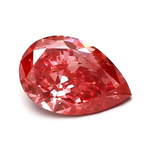 4.66 carat pear cut vivid pink lab grown diamond ring elegant luxury engagement jewelry for women unique designer bridal ring IGI certified fine jewelry