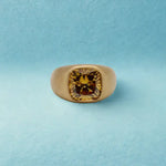 6.00 ct lab grown diamond men's ring featuring a bold and brilliant diamond in a luxury modern setting for men