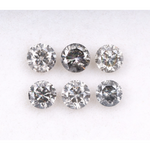 salt and pepper diamond jewelry with unique natural inclusions natural grey color diamond