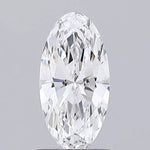 1.25 ct moval shape lab grown diamond premium loose jewelry stone