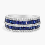Handmade gemstone ring with artistic design and colorful stone for unique jewelry lovers