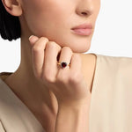 Fashion gemstone ring with elegant band and premium stone for stylish everyday look