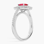 Fine gemstone ring with brilliant cut stone, elegant and timeless jewelry piece for women