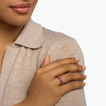 Classic gemstone ring with timeless design and brilliant stone for engagement jewelry