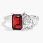 Luxury gemstone ring with elegant setting and eye catching stone for women special jewelry