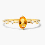 Premium gemstone ring with brilliant center stone and elegant craftsmanship for luxury style