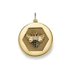 sapphire pendant with minimalist pendant necklace style and antique gold pendant luxury finish.