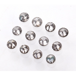 salt and pepper diamond, round cut natural diamond, 1 ct natural diamond, salt and pepper diamond ring