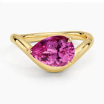 Beautiful gemstone ring with lab grown diamond accents offering exceptional shine and a luxurious fine jewelry look