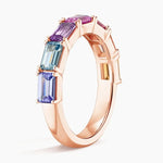 Minimalist gemstone ring with clean design and elegant stone, perfect for simple and modern jewelry style