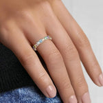 Luxury lab grown diamond ring with vibrant gemstone centerpiece crafted for bold and elegant jewelry styling
