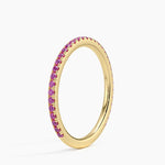 Luxury gemstone ring with lab grown diamond accents in a refined setting, perfect for stylish and ethical jewelry collections