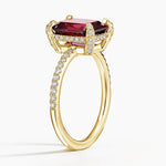 Fashion gemstone ring with bold design and vibrant gemstone, perfect for statement and trendy look