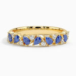 Premium gemstone ring with lab grown diamond accents designed for a luxurious and refined jewelry finish
