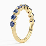 Classic gemstone ring enhanced with lab grown diamond brilliance for a timeless and graceful jewelry statement