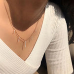 1.03 Ct Gold starfish necklace pendant with beach-inspired design.