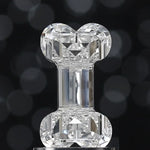 4 carat to 6 carat lab grown diamond rings and blue lab grown diamonds verified by diamond tester