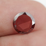 brown colour lab grown vs round diamond engagement rings
