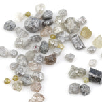 natural mix color diamond, grey rough diamond, yellow raw diamond, natural black diamond