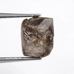 1.48 ct brown colored rough diamond raw gemstone for jewelry design