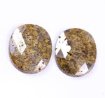 3.56 Ct Yellow Oval Cut Diamond Salt And Pepper Diamond Use For Jewerly Unique Designer