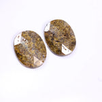 3.56 Ct Yellow Oval Cut Diamond Salt And Pepper Diamond Use For Jewerly Unique Designer